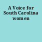 A Voice for South Carolina women