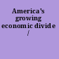 America's growing economic divide /