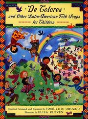 De colores and other Latin-American folk songs for children /