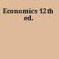 Economics 12th ed.