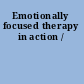 Emotionally focused therapy in action /
