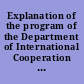 Explanation of the program of the Department of International Cooperation to Prevent War, National League of Women Voters, 1928-1930