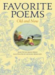 Favorite poems : old and new /