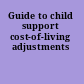 Guide to child support cost-of-living adjustments