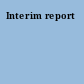 Interim report