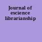Journal of escience librarianship