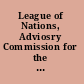 League of Nations, Adviosry Commission for the Protection and Welfare of Children and Young People, Traffic in Women and Children Committee report on the ninth session /