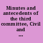 Minutes and antecedents of the third committee, Civil and Political Rights of Women, at the Seventh International Conference of American States, Montevideo, 5-15 December 1933