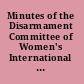 Minutes of the Disarmament Committee of Women's International Organisations, Monday, April 24th, 1933, 2.15 p.m