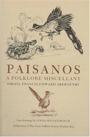 Paisanos A Folklore Miscellany