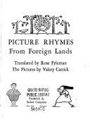 Picture rhymes from foreign lands /