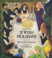 Poems for Jewish holidays /