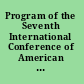 Program of the Seventh International Conference of American States plenary sessions, minutes and antecedents, Montevideo, 1933 /