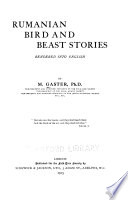 Rumanian bird and beast stories /