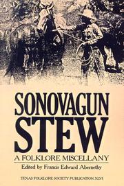 Sonovagun Stew A Folklore Miscellany