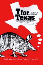 T for Texas A State Full of Folklore /