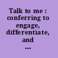 Talk to me : conferring to engage, differentiate, and assess 6-12 /