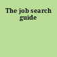 The job search guide