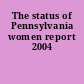 The status of Pennsylvania women report 2004