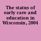 The status of early care and education in Wisconsin, 2004