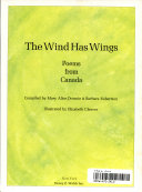 The wind has wings : poems from Canada /