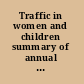 Traffic in women and children summary of annual reports  /