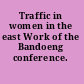 Traffic in women in the east Work of the Bandoeng conference.