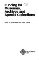 Funding for museums, archives, and special collections /