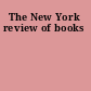 The New York review of books