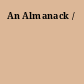 An Almanack /