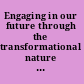 Engaging in our future through the transformational nature of services /