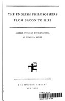 The English philosophers : from Bacon to Mill /