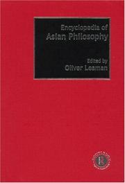 Encyclopedia of Asian philosophy /