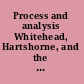 Process and analysis Whitehead, Hartshorne, and the analytic tradition /
