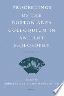 Proceedings of the Boston Area Colloquium in Ancient Philosophy.