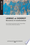 Leibniz et Diderot : rencontres et transformations /