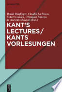 Kant's lectures /