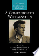 A companion to Wittgenstein /
