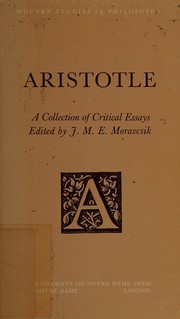 Aristotle: a collection of critical essays /