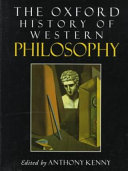 The Oxford History of Western Philosophy /