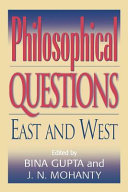 Philosophical questions : East and West /