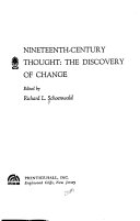 Nineteenth-century thought : the discovery of change /