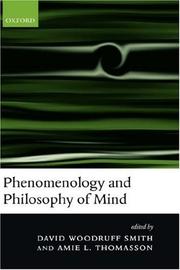 Phenomenology and philosophy of mind /