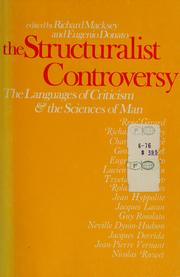 The Languages of criticism and the sciences of man ; the structuralist controversy /
