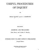 Useful procedures of inquiry /