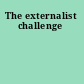 The externalist challenge