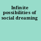 Infinite possibilities of social dreaming