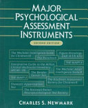 Major psychological assessment instruments /