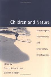 Children and nature : psychological, sociocultural, and evolutionary investigations /