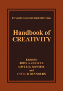 Handbook of creativity /